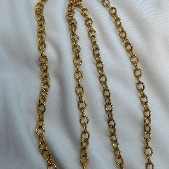 Kirk’s Folly Gold-tone Cherub Pendant Necklace with Crystal Wings - Picture 6 of 7